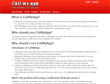 Tablet Screenshot of callmyapp.com